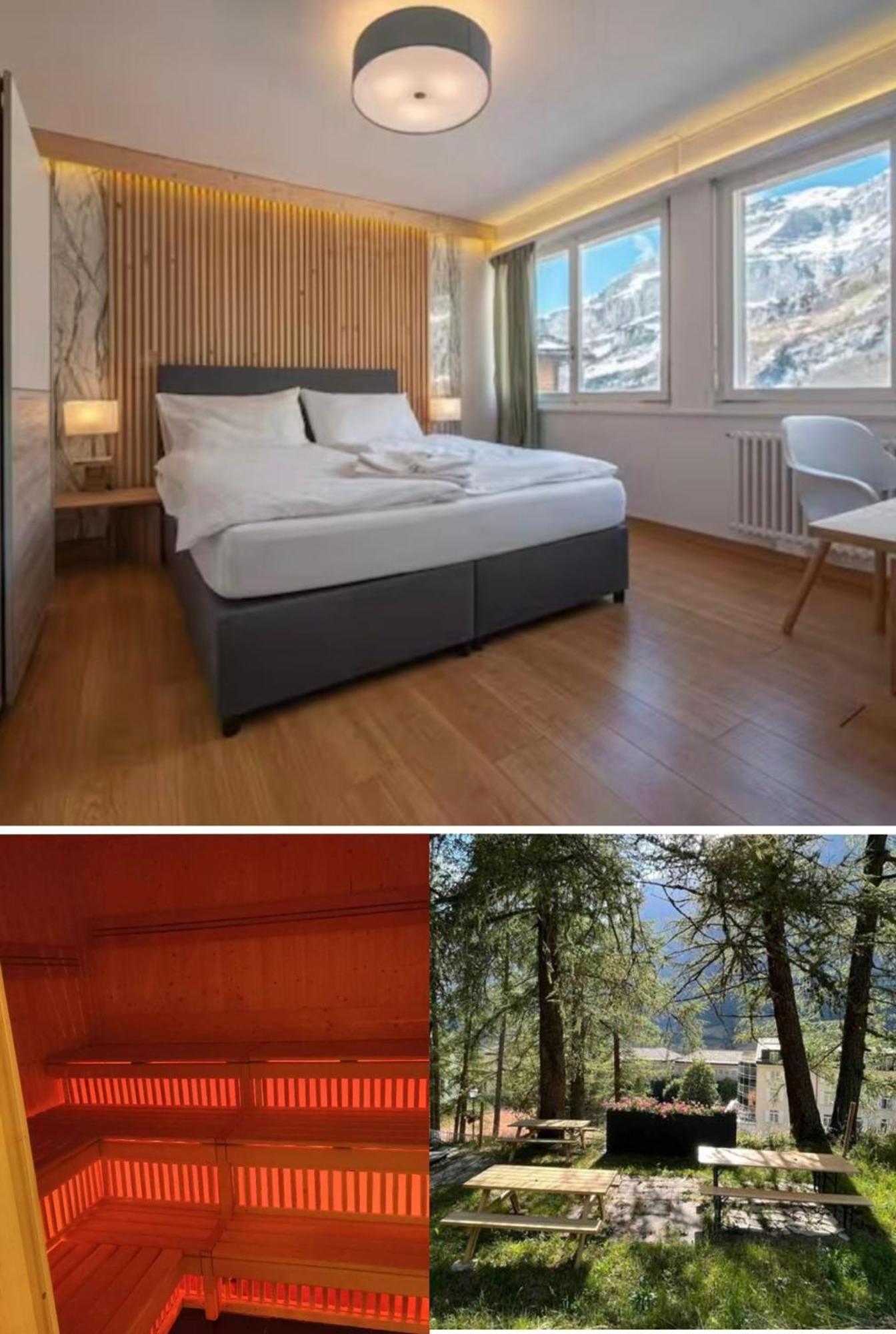 Center, Sauna, View - Haus Linaria Лойкербад Екстериор снимка
